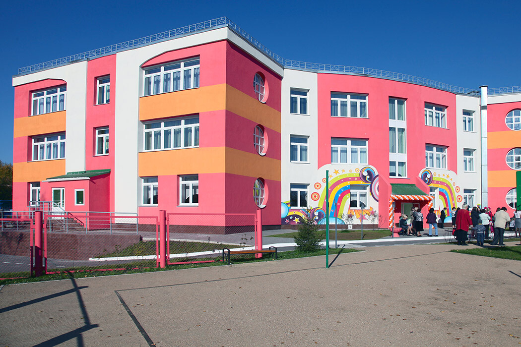 строительство детского сада