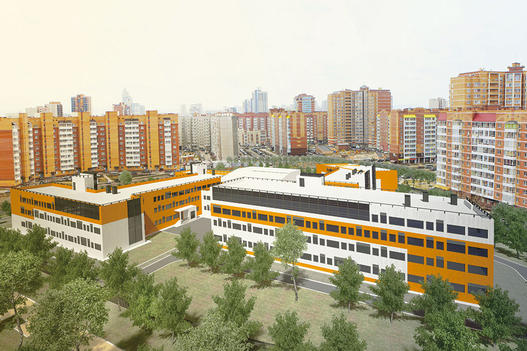 Строительство школы в Яблонях