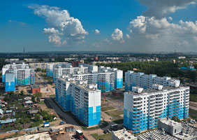 518 тыс. кв.м. жилья построили в Новосибирске за январь-июль 2012