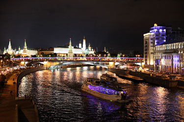 Панорама Кремля, вид с патриаршего моста