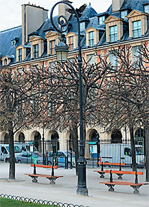Площадь Вогезов. Париж, апрель, 2013