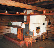 В деревенской глубинке до сих пор сохранился традиционный кухонный уклад