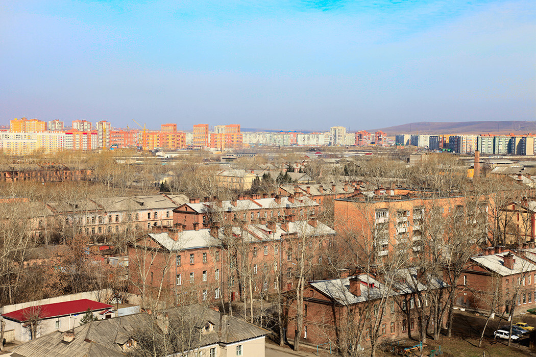 Застройка военного городка на Малиновского