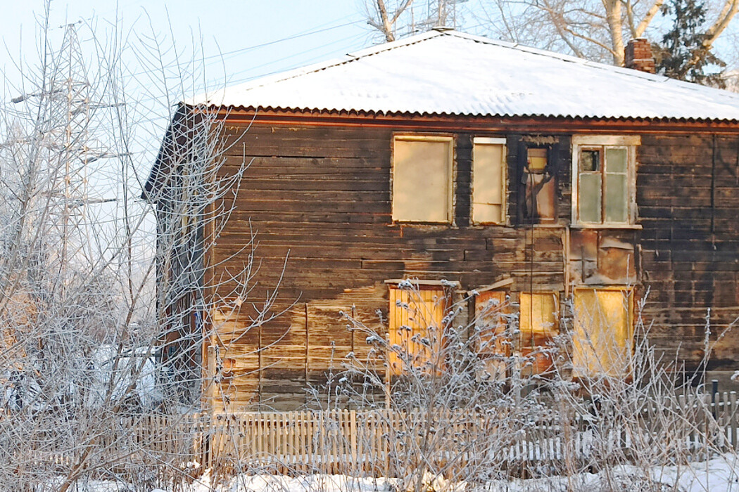 Переселение из аварийного дома Красноярский край