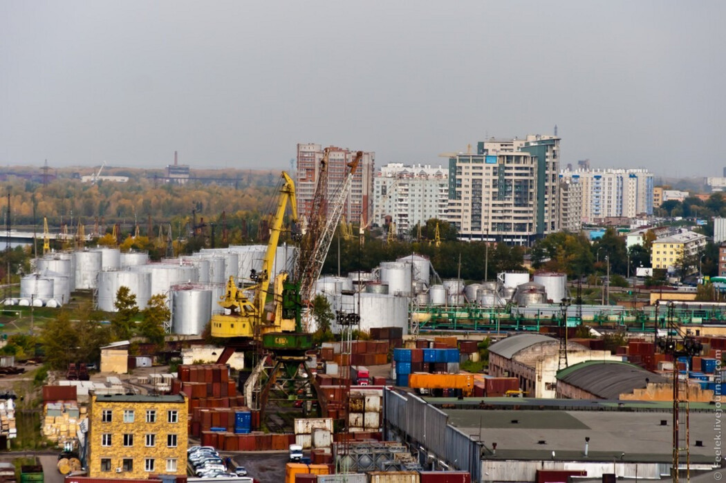 застройка промышленной зоны