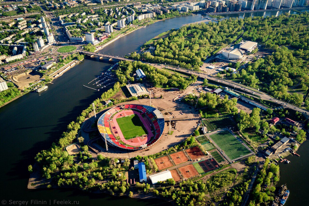 Фото Красноярска с высоты