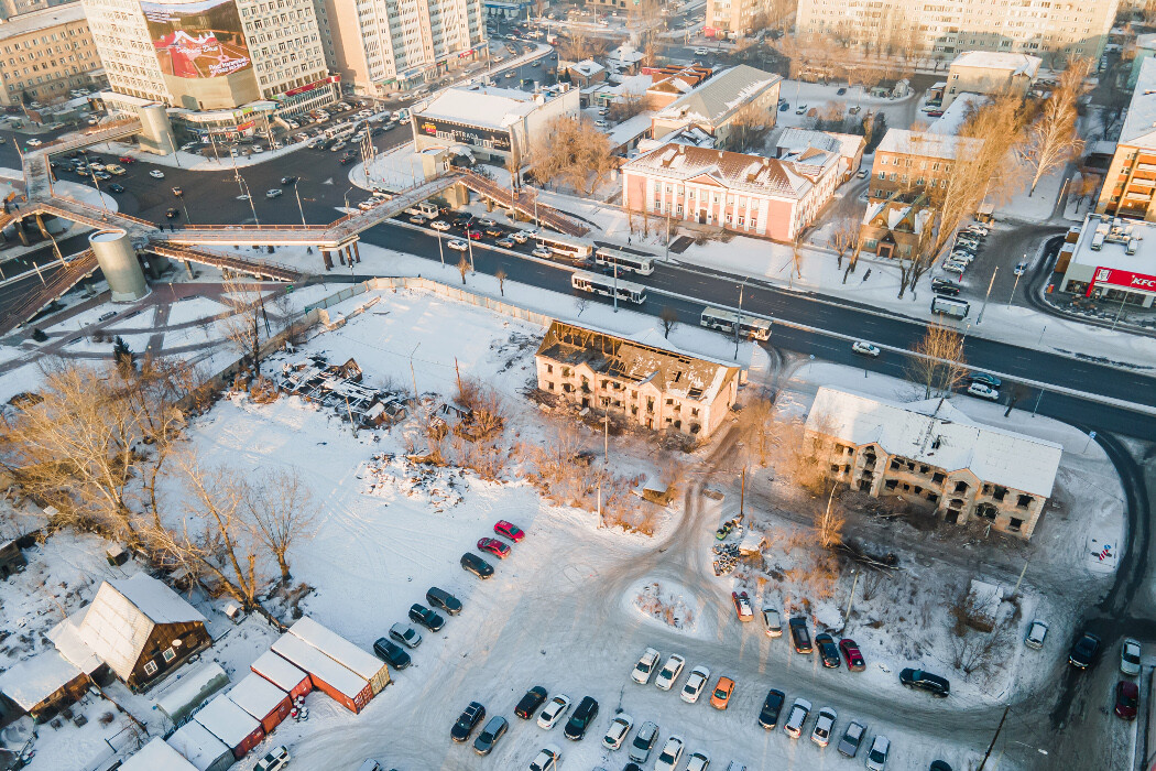 Строительство жилого комплекса на Космосе