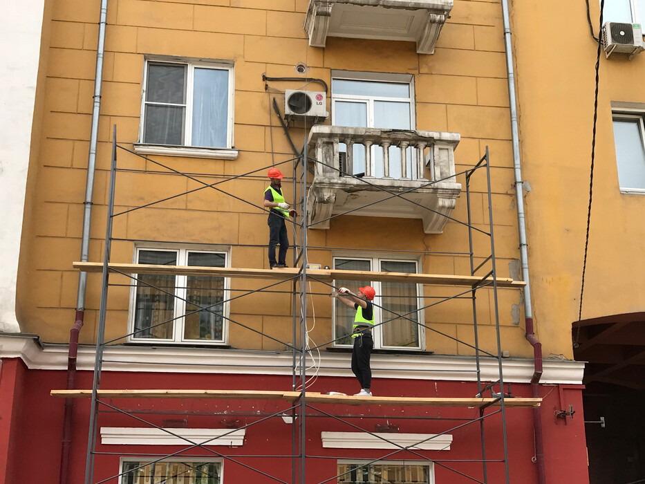 ремонт фасадов в Красноярске