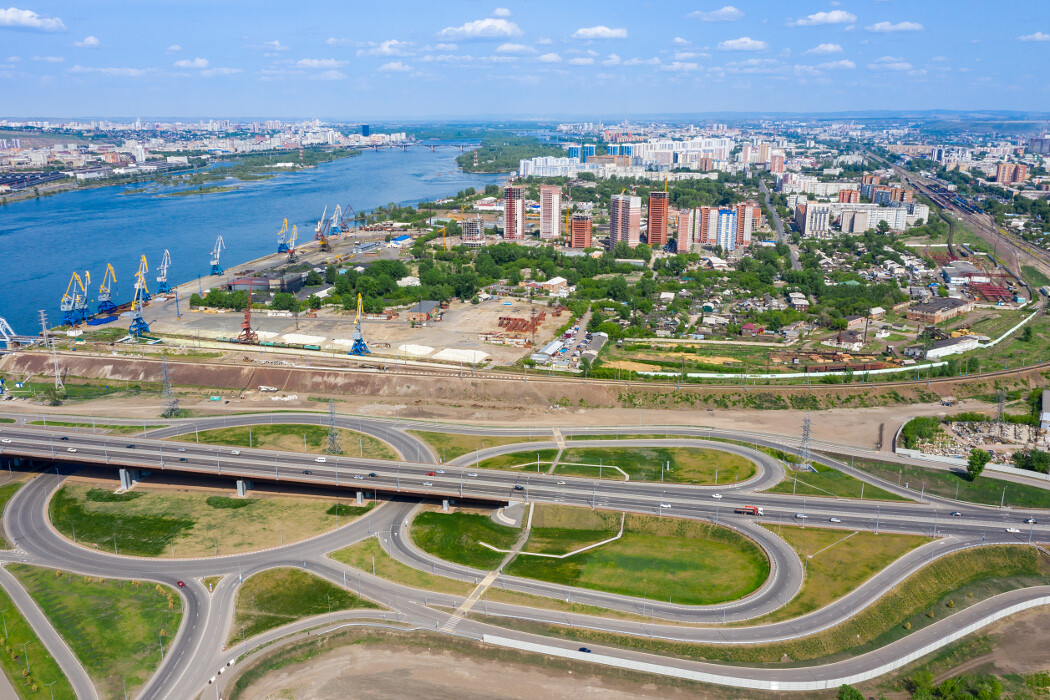 Развязка с Пашенного на 4 мост