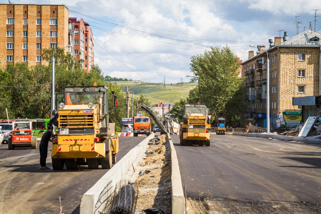 строительство и ремонт дорог в Красноярске
