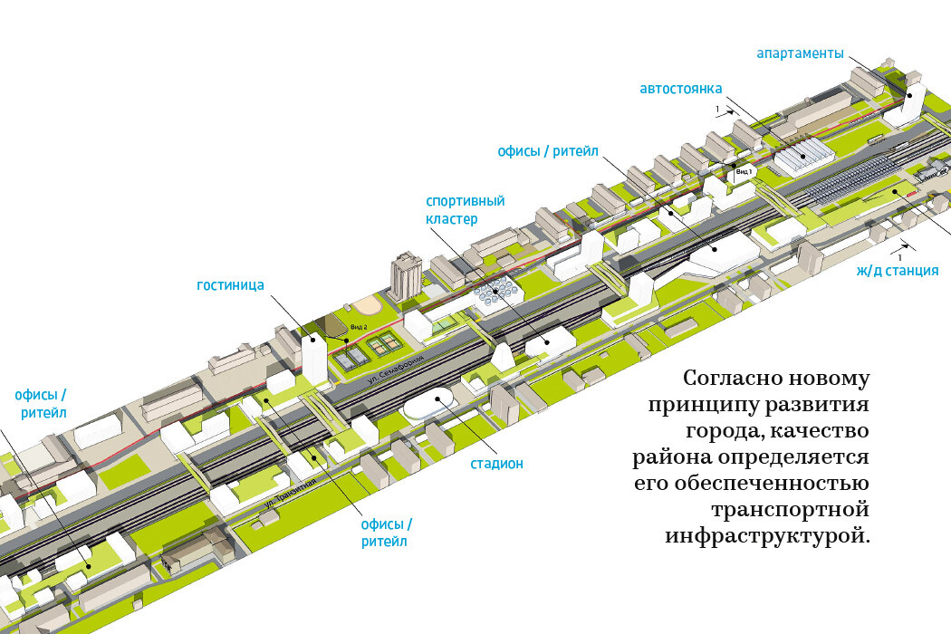 Проект реновации ул. Семафорной