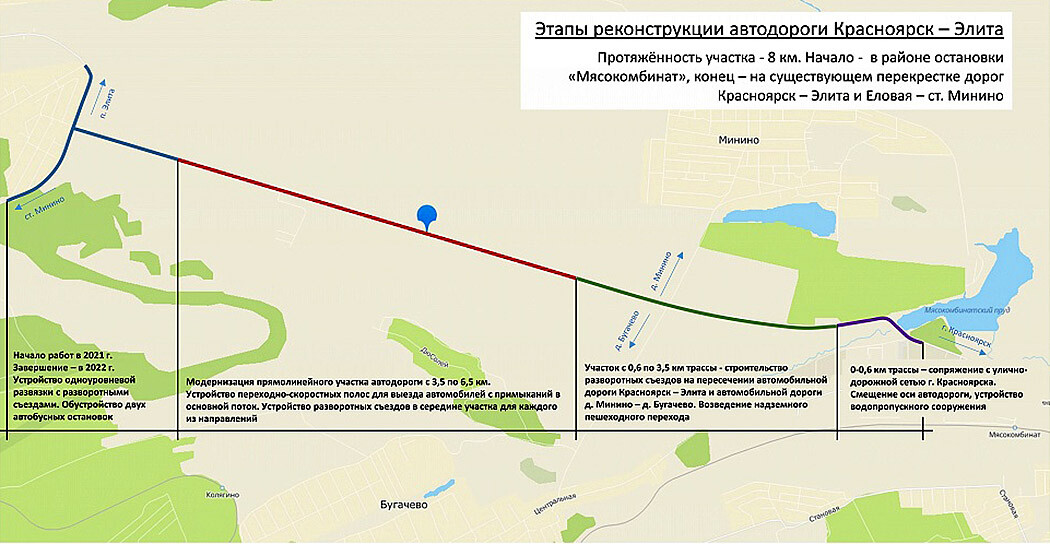 реконструкция дороги на Элиту