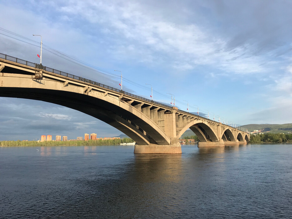 коммунальный мост в красноярске
