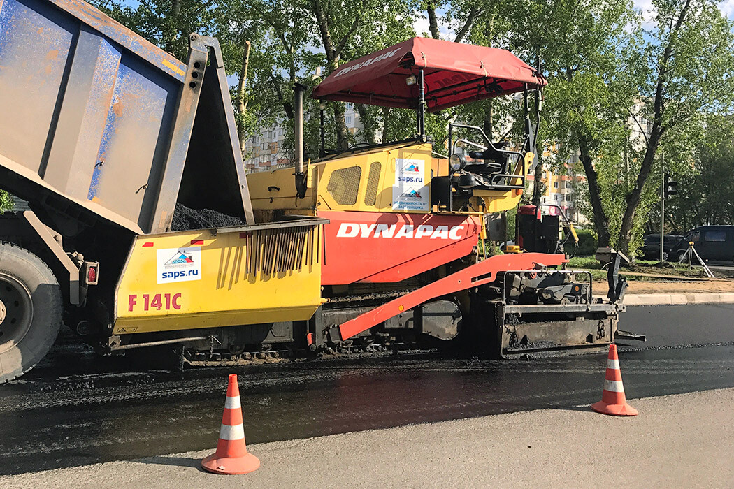 ремонт дорог Красноярск 2019