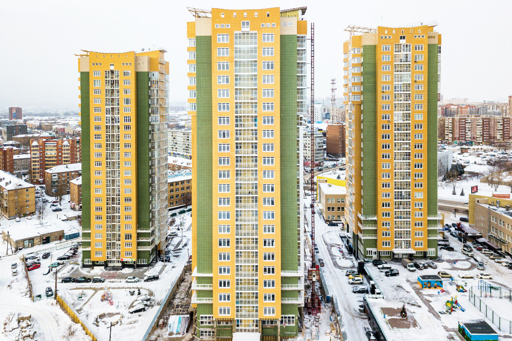 строительство в Советском районе Красноярска