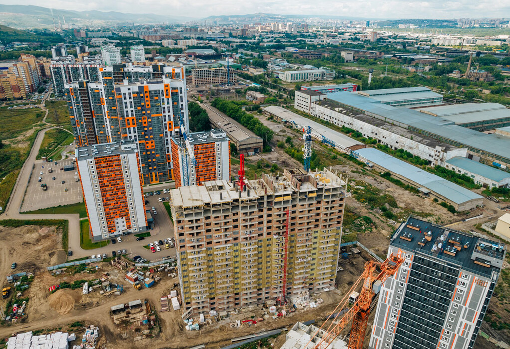 мичуринский Сибсталь новостройки сверху