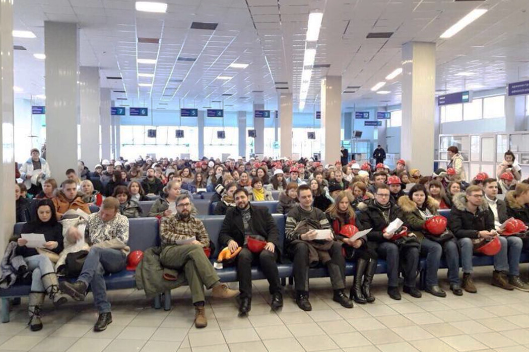 новый терминал Международного аэропорта Красноярска
