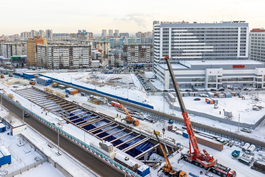 В Красноярске выдано разрешение на строительство первых тоннелей метро
