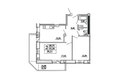 Садовый, дом 10: Планировка двухкомнатной квартиры 59,31 кв.м