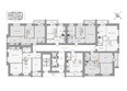 Серебряный бор-2: Планировка типового этажа