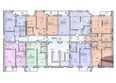 На Гагарина: Блок-секция 1. Планировка типового этажа