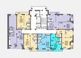 Матрешкин двор, дом 95/4(2): Блок-секция 1. Планировка 18 этажа
