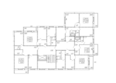 Тарская крепость-2, дом 10 очередь 1: Блок-секция 5. Планировка типового этажа