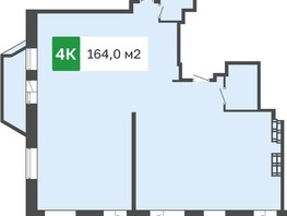Продается 4-комнатная квартира ЖК Зеленый остров, дом 1, 164  м², 29289000 рублей