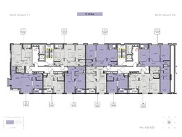 Продается 1-комнатная квартира ЖК Zenith (Зенит), 3 этап, 45  м², 7020000 рублей