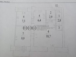 Продается 3-комнатная квартира Ленина пр-кт, 48  м², 5140000 рублей
