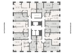 Продается 2-комнатная квартира ЖК Ньютон, корпус 2, 46.02  м², 6630000 рублей
