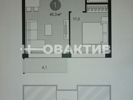 Продается 2-комнатная квартира 3 мкр, 41  м², 5900000 рублей