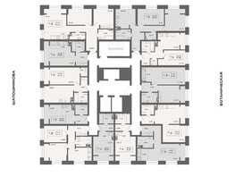 Продается 1-комнатная квартира ЖК Ньютон, корпус 1, 24.67  м², 4340000 рублей