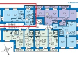 Продается 2-комнатная квартира ЖК Синее небо, 62.75  м², 7530000 рублей