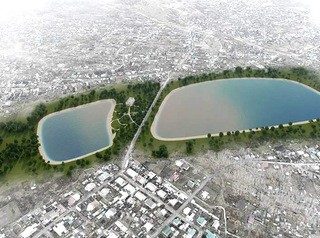 Благоустроенное озеро появится на месте болота Кучино после добычи песка