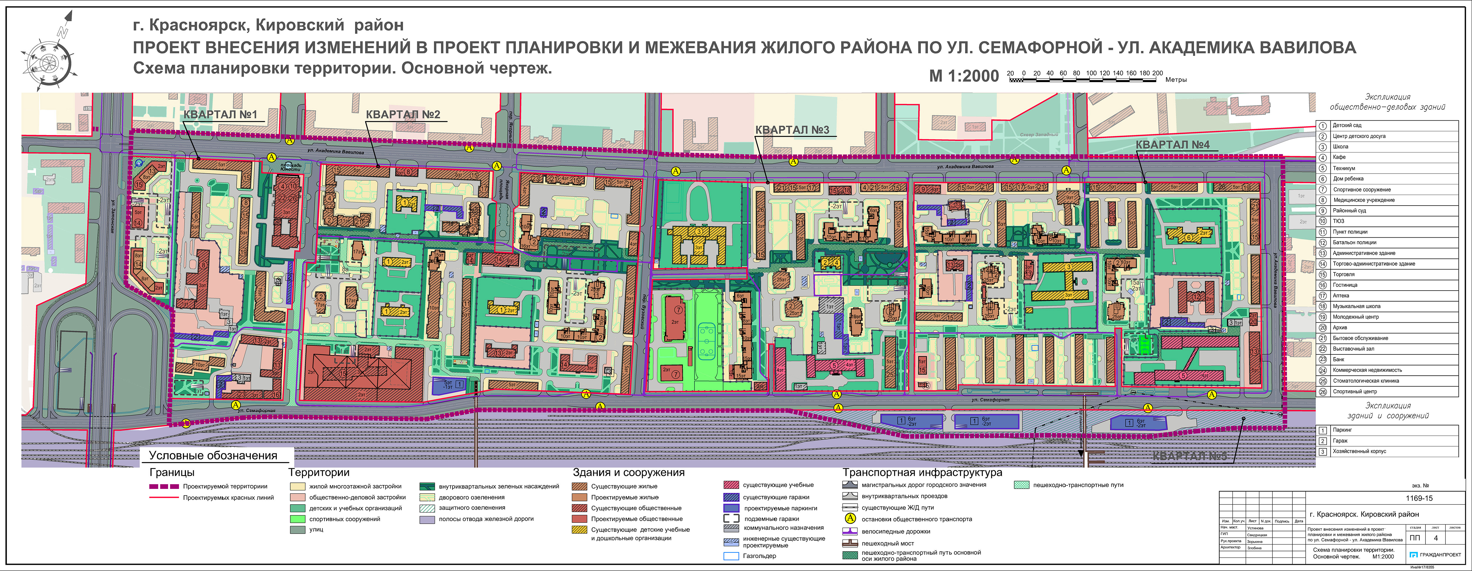 Проекты планировки территорий красноярска
