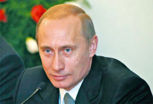 президент России Путин В.В.