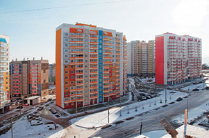 Наиболее активный застройщик жилого района "Покровский" - компания "Сибиряк"