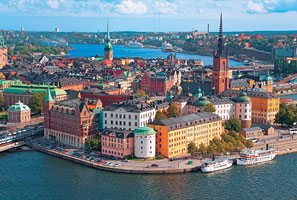 Панорама Стокгольма (Швеция)