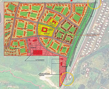 Будущий район от "Культбытстроя"