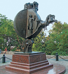 Памятник "Взятке" в Одессе