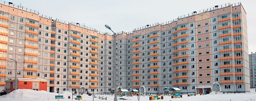 Жилой дом на ул. Тимошенкова 115, построенный по программе переселения из ветхого и аварийного жилья