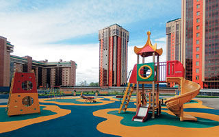 Детская площадка жилого комплекса "Южный берег" признана лучшей