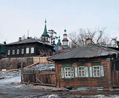 Ветхое жилье в Иркутске